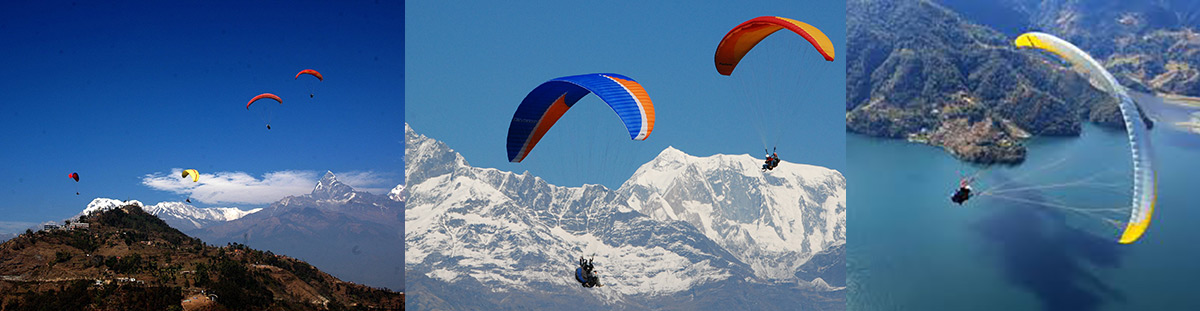 paraglidingin pokhara slider